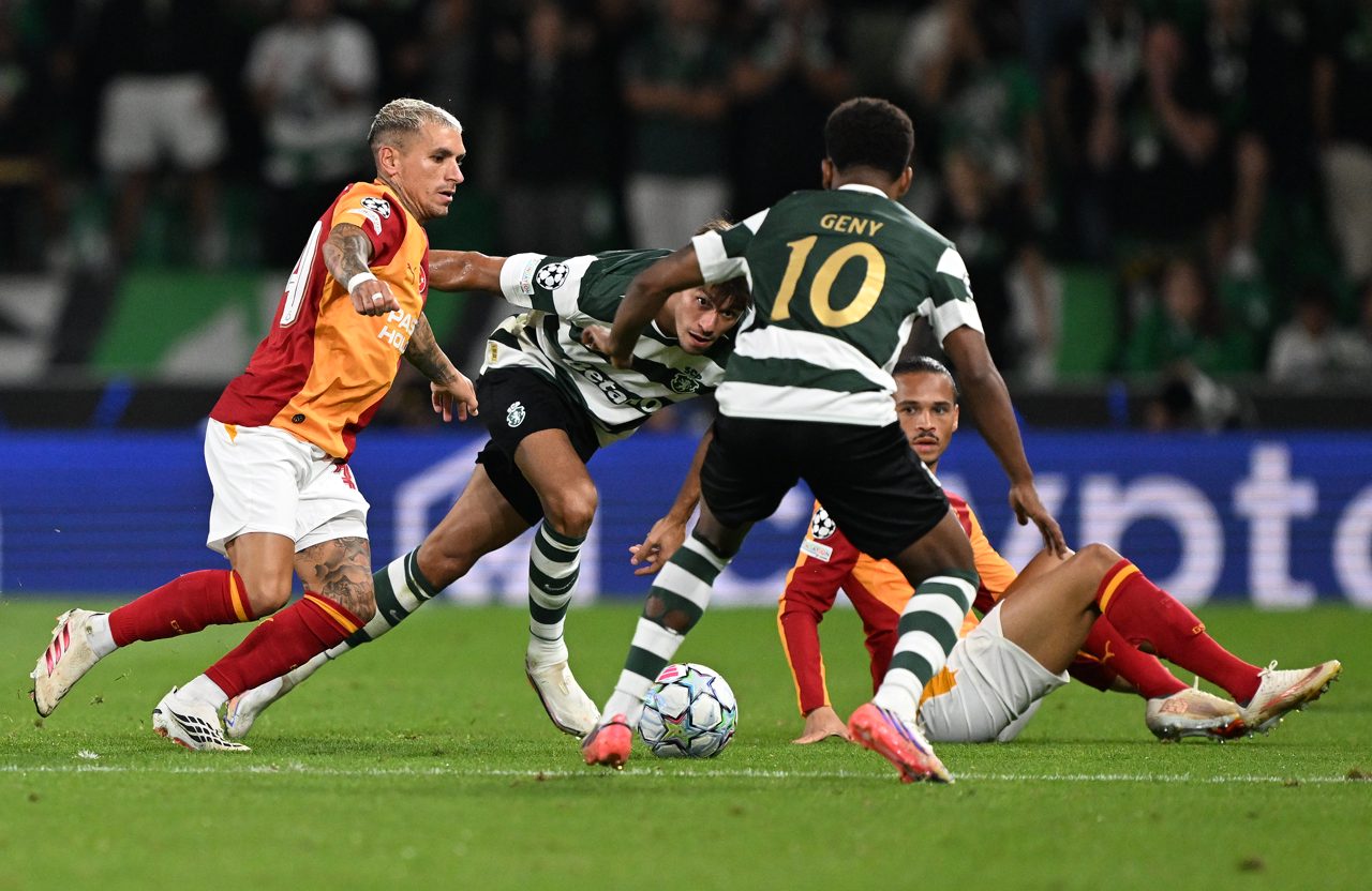 Galatasaray, öne geçtiği maçta Sporting'e 3-1 mağlup oldu